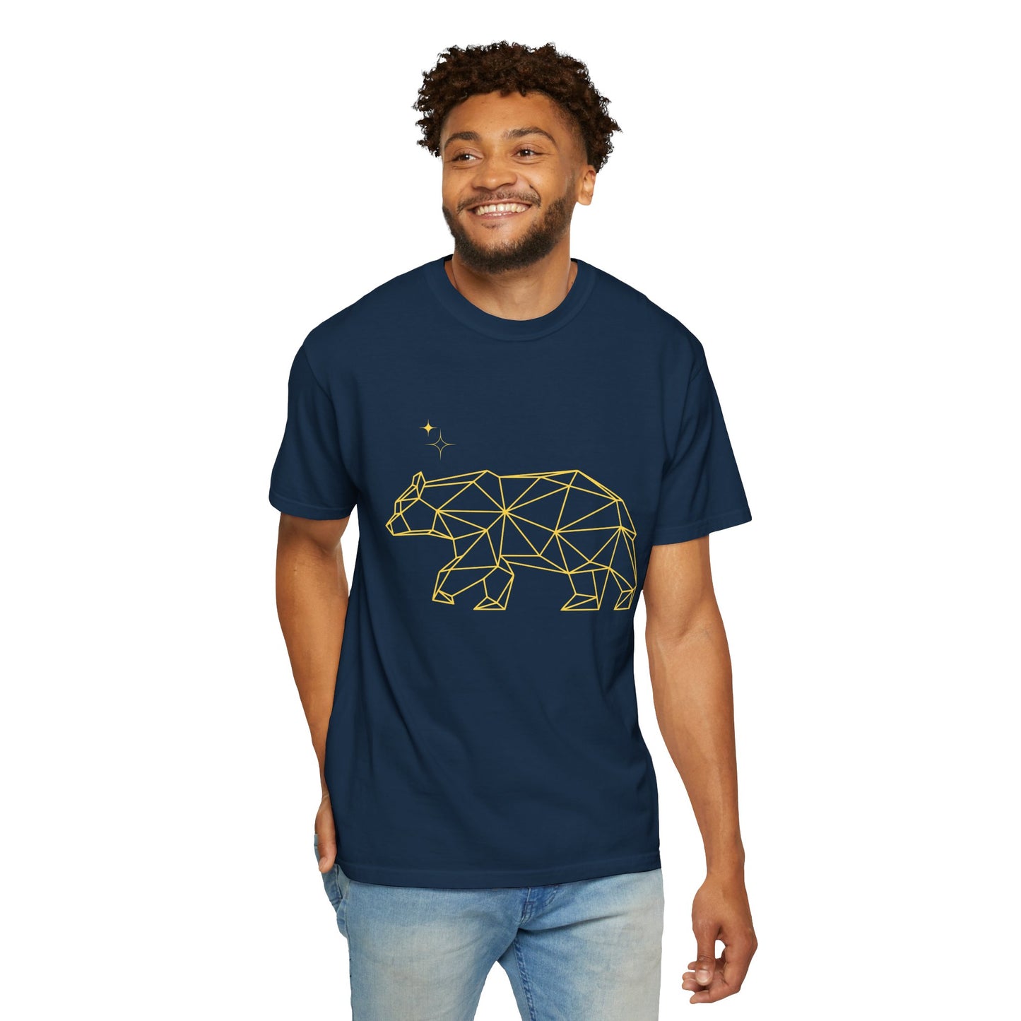 'Ursa Major' - Geometric Bear Unisex T-shirt