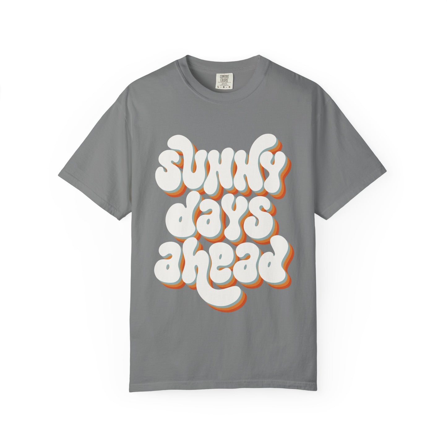 Sunny Days Ahead Groovy - Garment-Dyed T-shirt