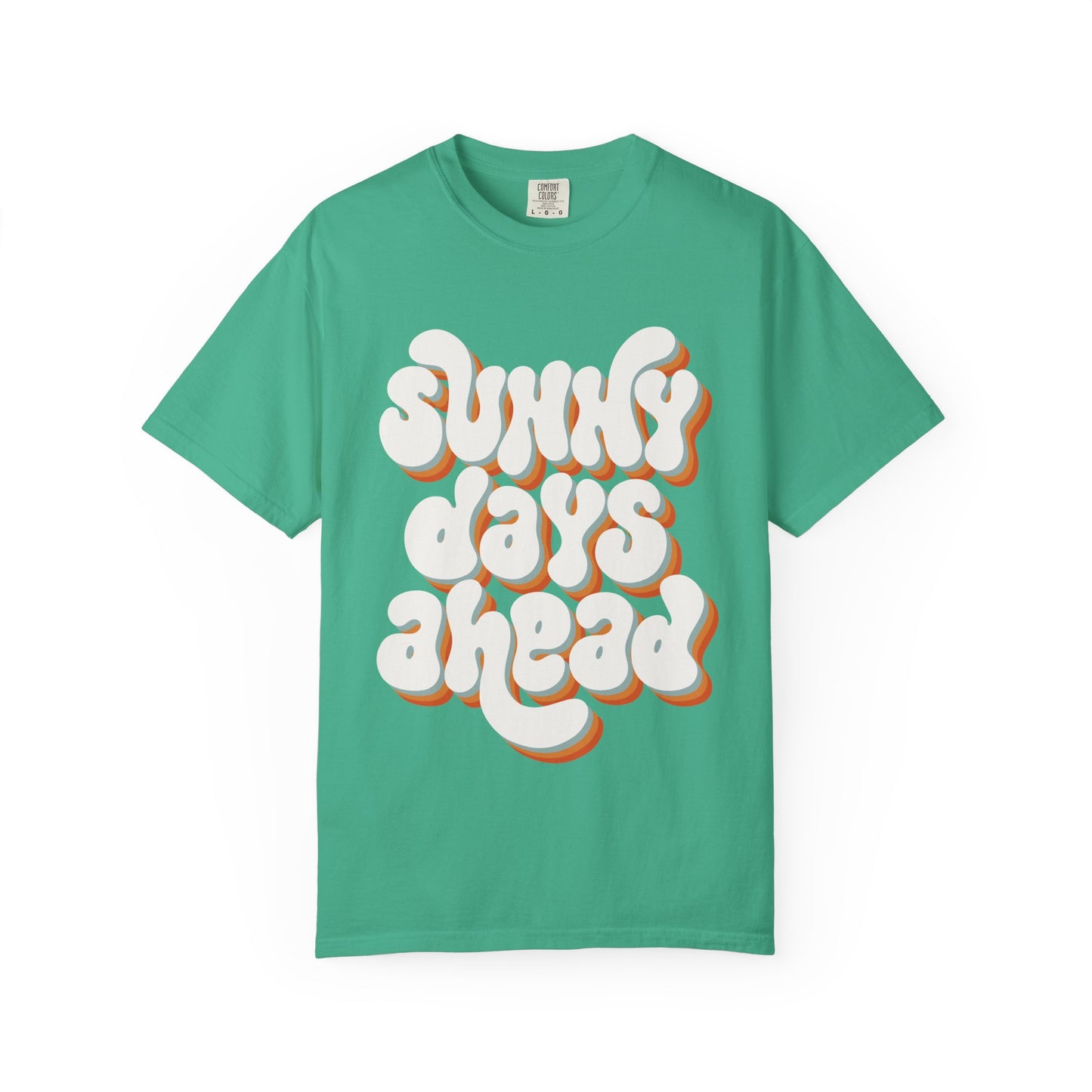 Sunny Days Ahead Groovy - Garment-Dyed T-shirt
