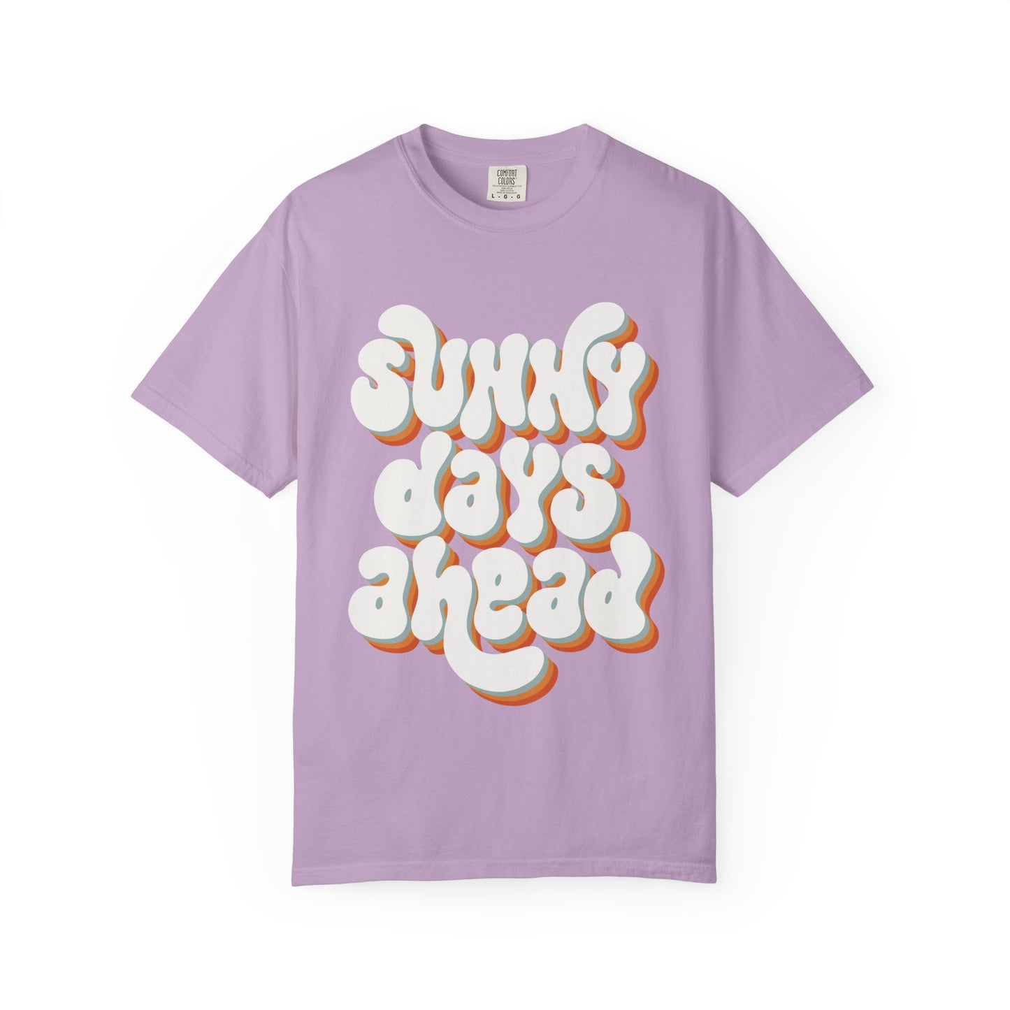 Sunny Days Ahead Groovy - Garment-Dyed T-shirt