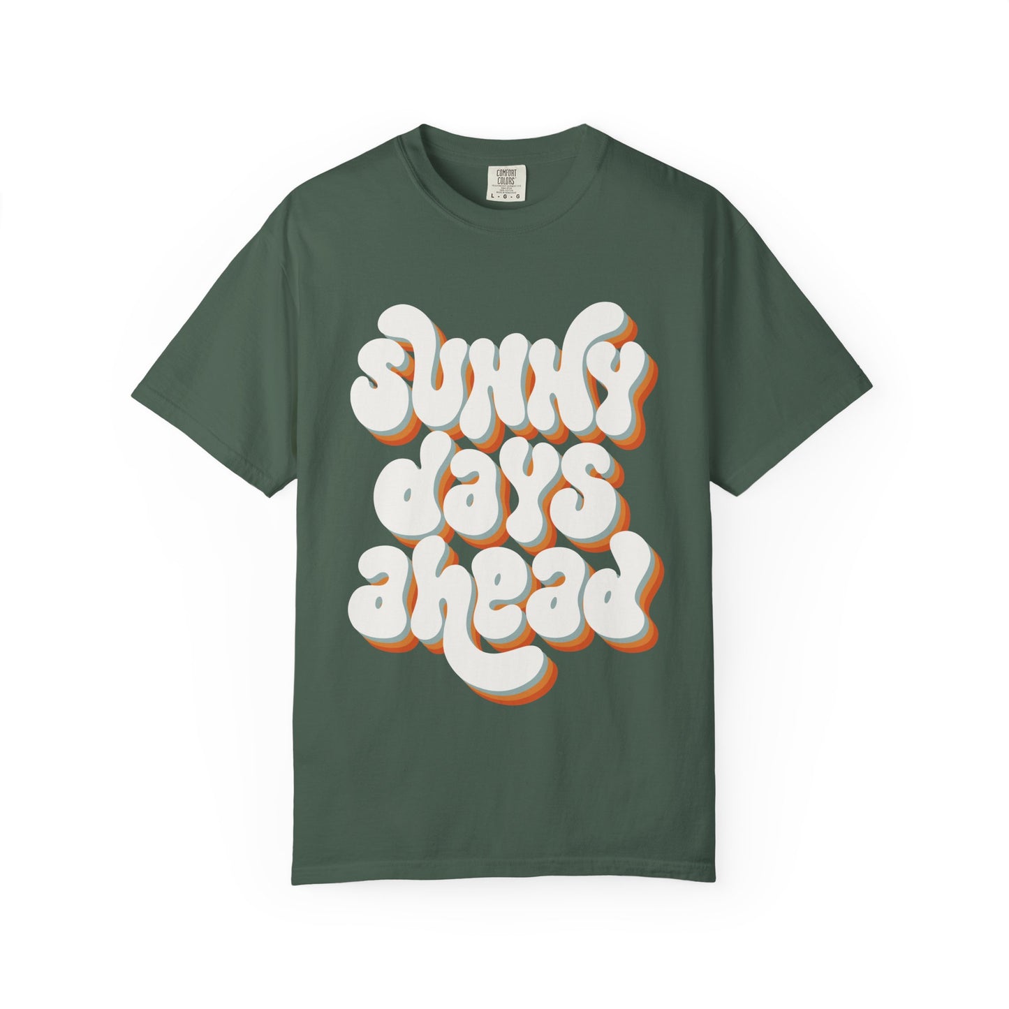 Sunny Days Ahead Groovy - Garment-Dyed T-shirt