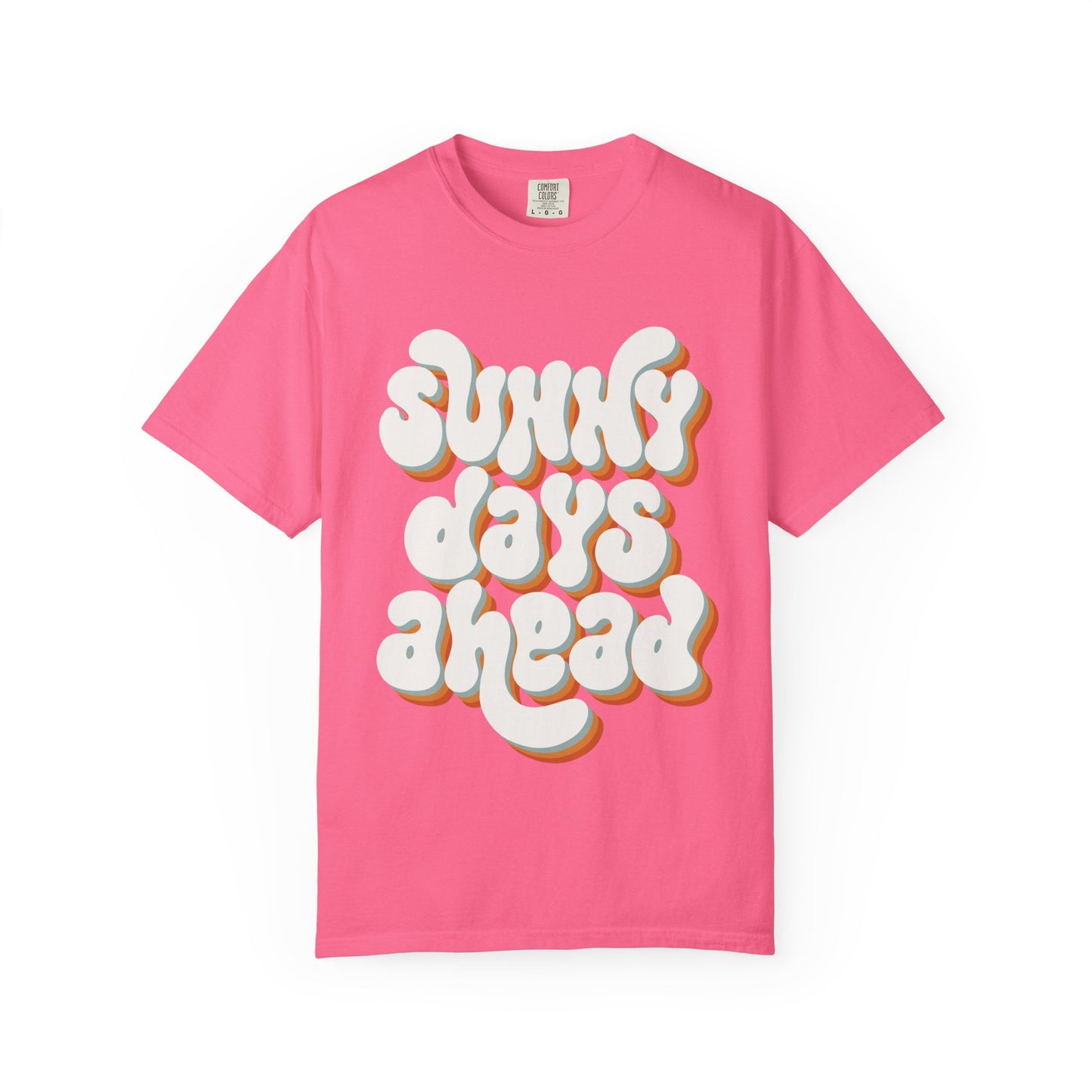 Sunny Days Ahead Groovy - Garment-Dyed T-shirt